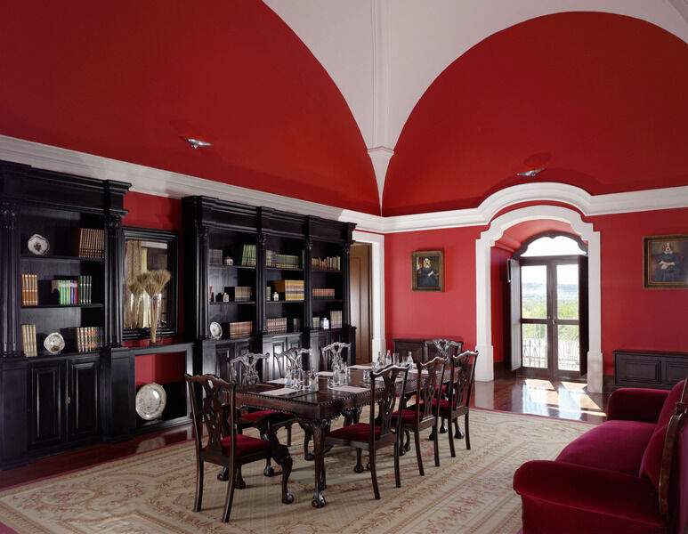 Convento Do Espinheiro, Historic Hotel & Spa Эвора Экстерьер фото The library
